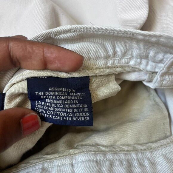 Tan/Cream Trousers by Izod - Picture 5 of 7